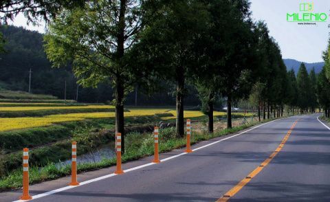 Los bolardos flexibles aguantan condiciones de temperaturas extremas durante todo el año / 3milenio.es