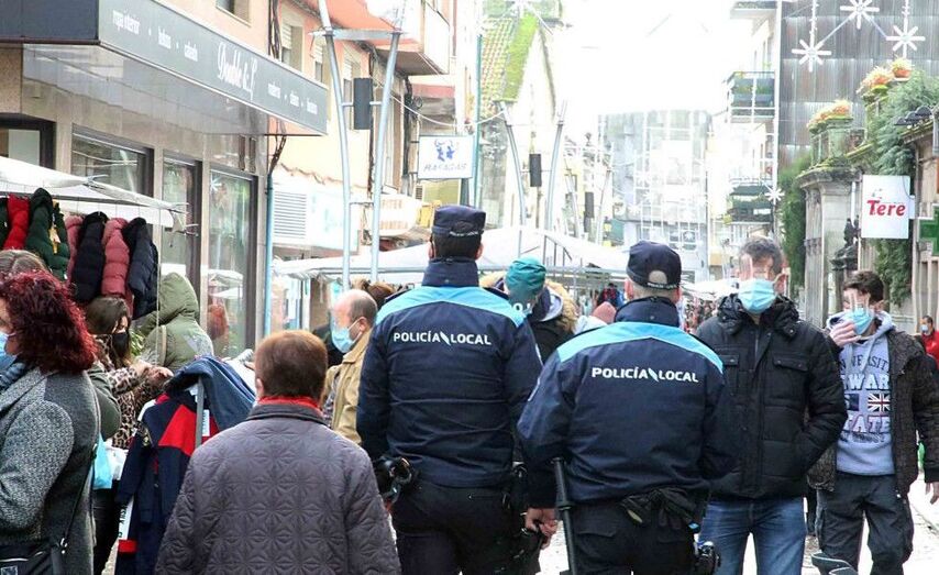 Imaxe dunha patrulla da Policía Local / Arquivo