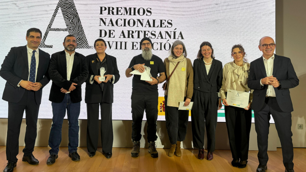 El tornero Aitor Martínez, Premio Nacional de Artesanía