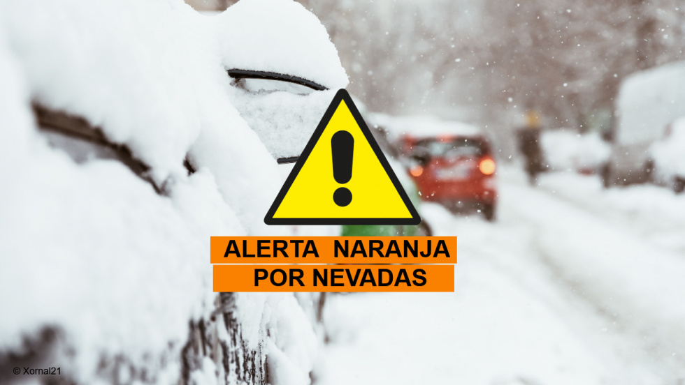 Galicia suspende las clases este viernes en Ourense, Lugo y Pontevedra por alerta naranja de nevadas