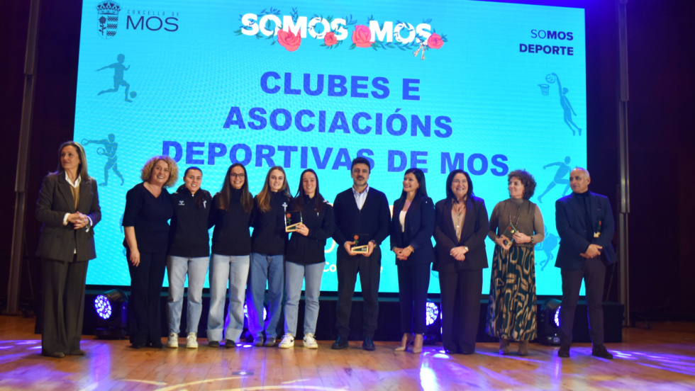 Ferrón, Martínez, Sande y Lago, distinguidos como los mejores deportistas de Mos en 2025