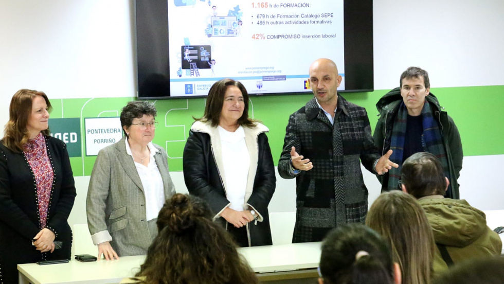 La Xunta cofinancia un programa de empleo en O Porriño de 275.000 euros para formar a 100 personas