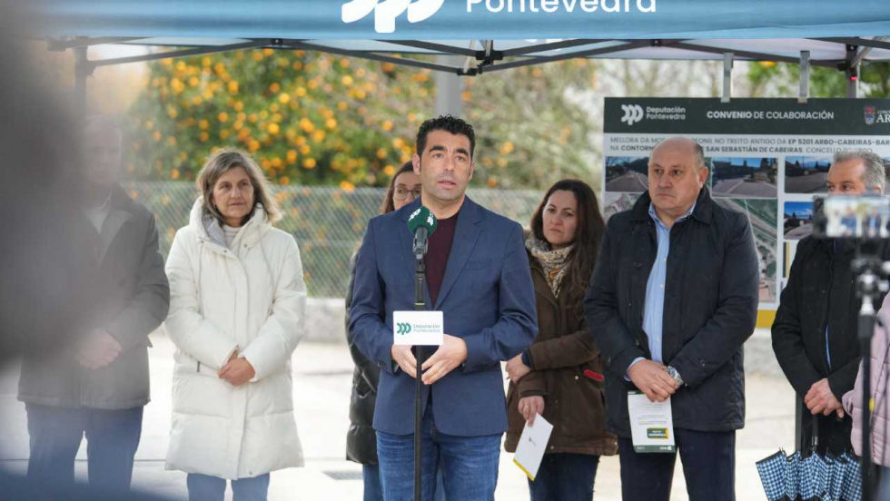 Una obra de 400.000 euros mejora la seguridad vial en el acceso a una iglesia de Arbo