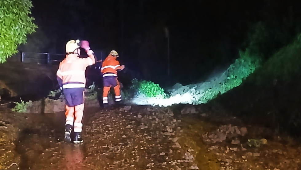 Galicia supera las 800 incidencias por el temporal sin daños personales graves