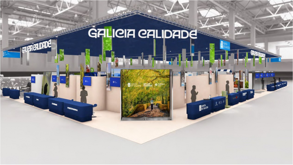Galicia presenta en Fitur 2026 un stand inmersivo y sostenible bajo la marca 'Galicia Calidade'