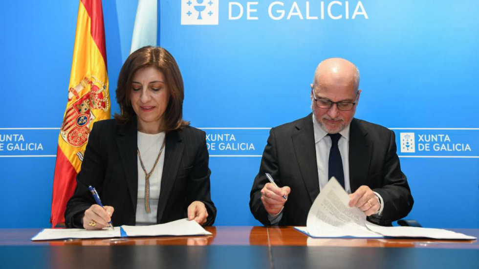 Galicia y la Fundación Reina Sofía colaboran en la restauración de espacios naturales quemados