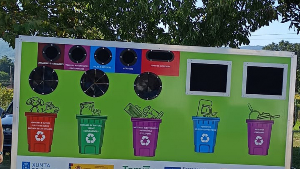 El reciclaje se mueve por Tomiño con un nuevo servicio itinerante