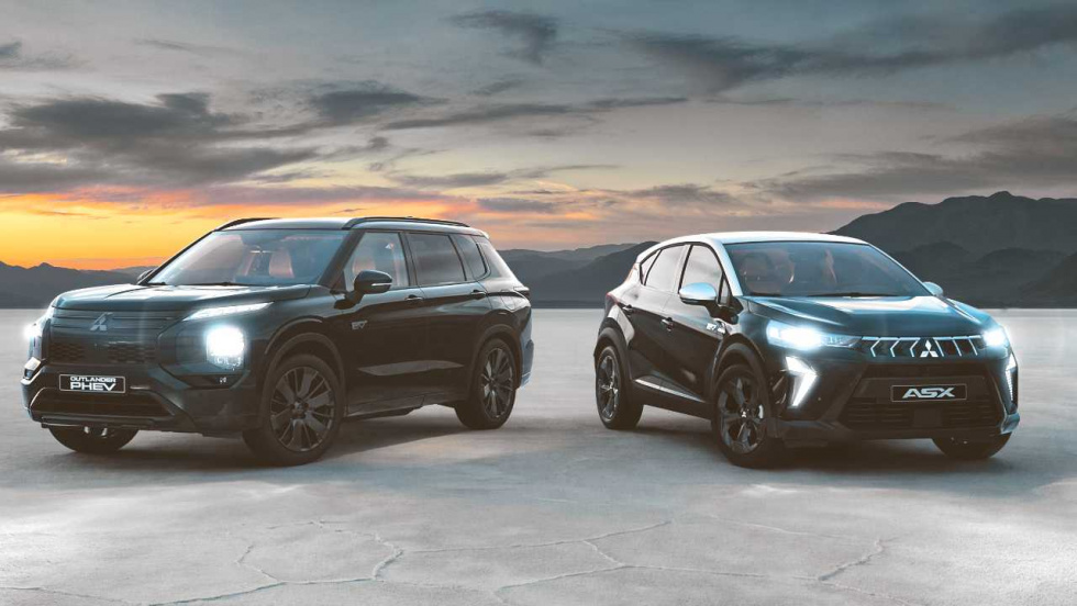 Mitsubishi lanza ediciones 'Black' exclusivas para el ASX y el Outlander híbrido enchufable