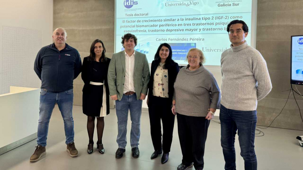 Una tesis del IDIS estudia una hormona como posible biomarcador de enfermedades mentales