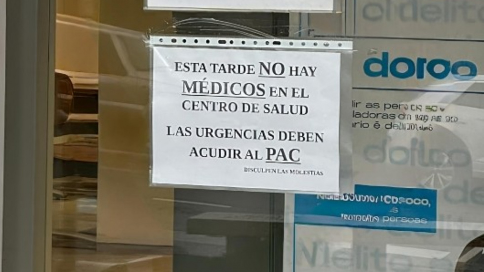 La falta de médicos en O Porriño colapsa el PAC de la comarca
