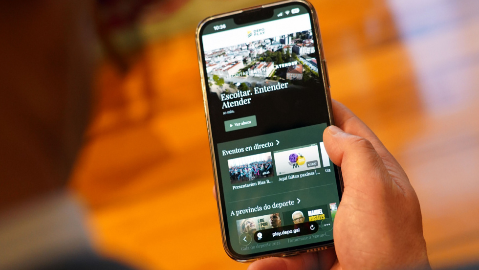 Nace DepoPlay: la primera plataforma de 'streaming' público y gratuito de la provincia de Pontevedra