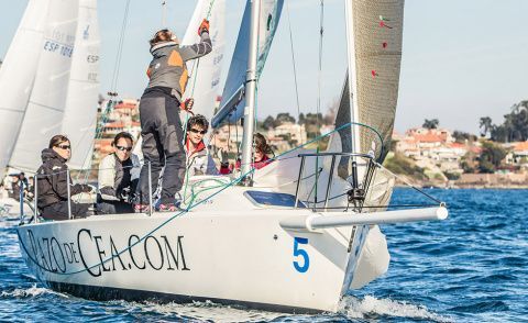 El Pazo de Cea es el barco con más regatistas a bordo de toda la flota. /© Rosana Calvo