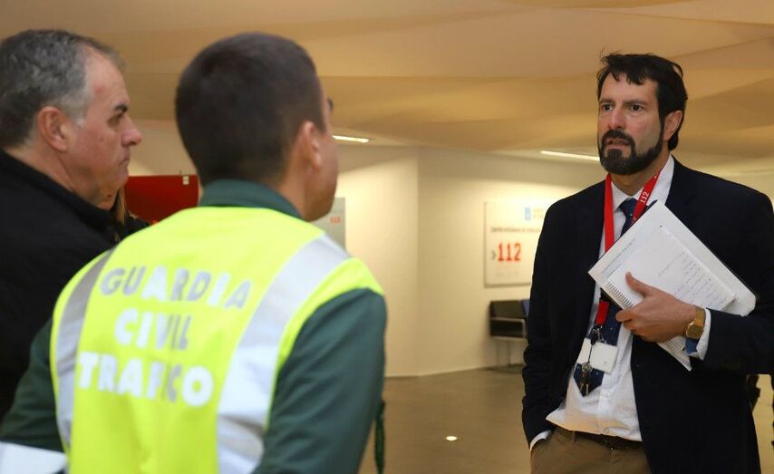 O xerente da Axencia Galega de Emerxencias, Marcos Ara&uacute;jo