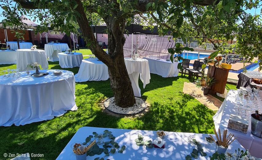 Alquilar una finca privada supone numerosas ventajas y disfrutar de un evento &uacute;nico / &copy; Zen Suite & Garden