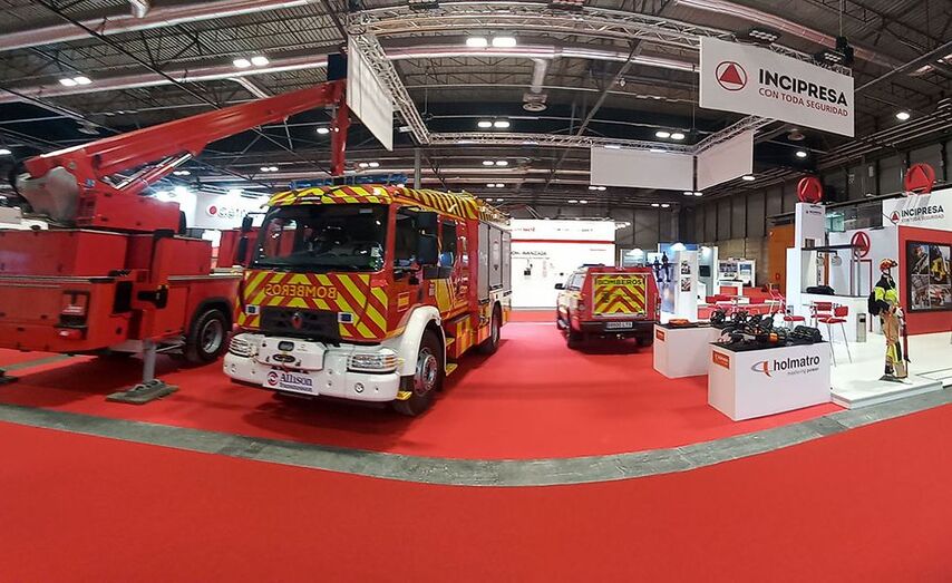 Imagen de la presencia de Incipresa en SICUR 2022