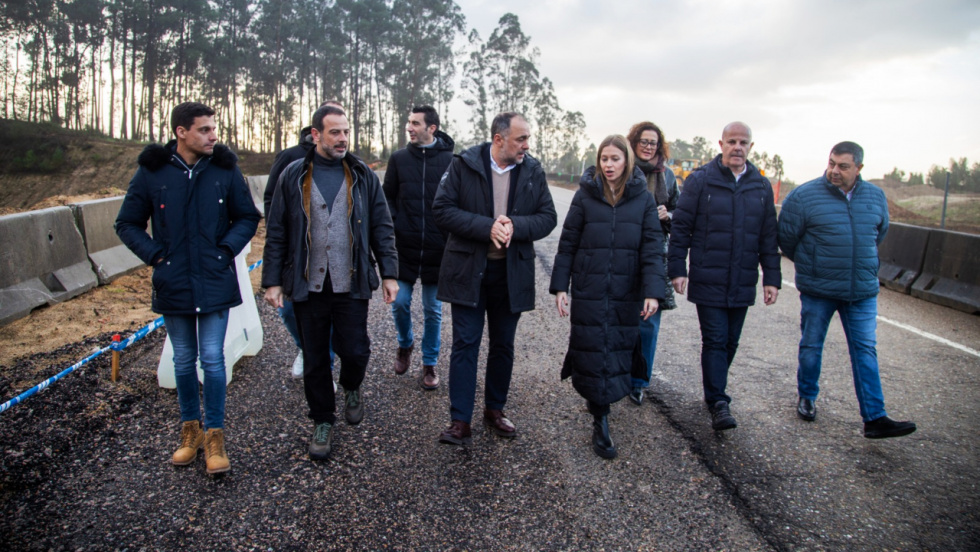 Las obras de la autovía Tui-A Guarda avanzan 