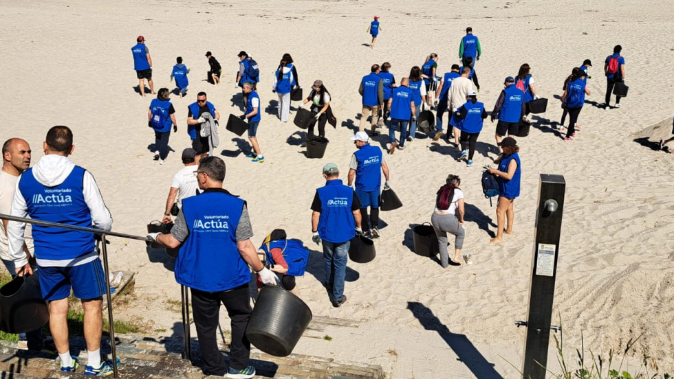 Redondela participó en el proyecto PLANCTON que retiró 146 toneladas de residuos del litoral gallego