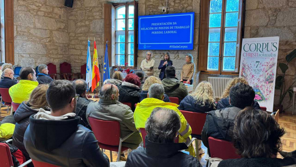 Ponteareas inicia la actualización de la Relación de Puestos de Trabajo de su personal laboral