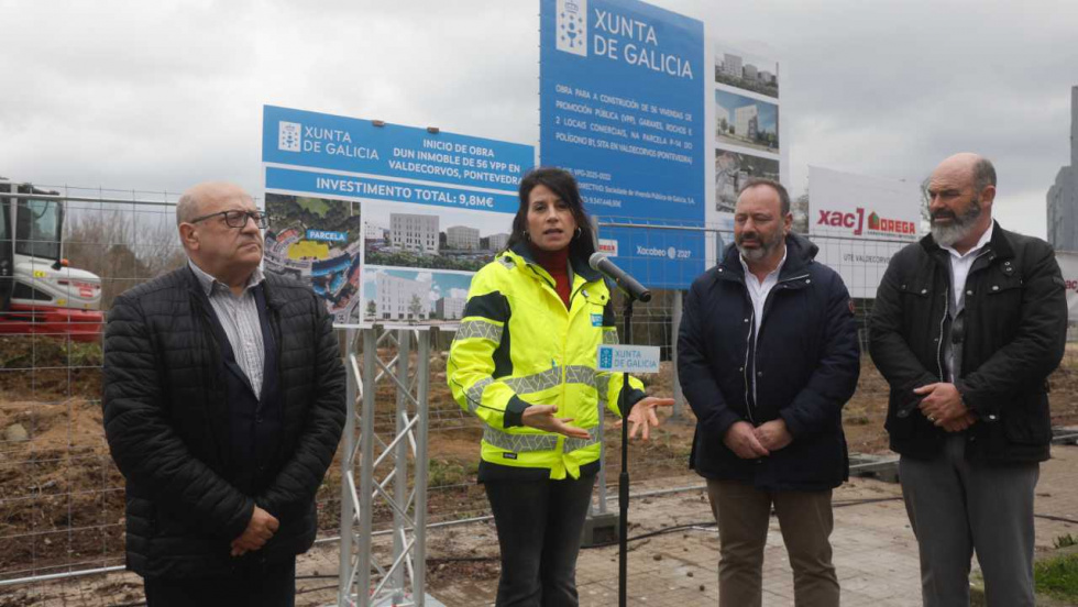 Pontevedra estrena el primer gran proyecto de Vipugal: 56 viviendas en Valdecorvos