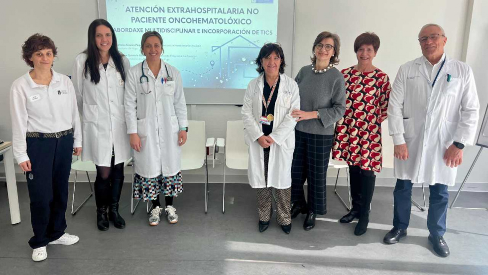 Oncohematológicos de Vigo reciben tratamiento en su centro de salud o en casa