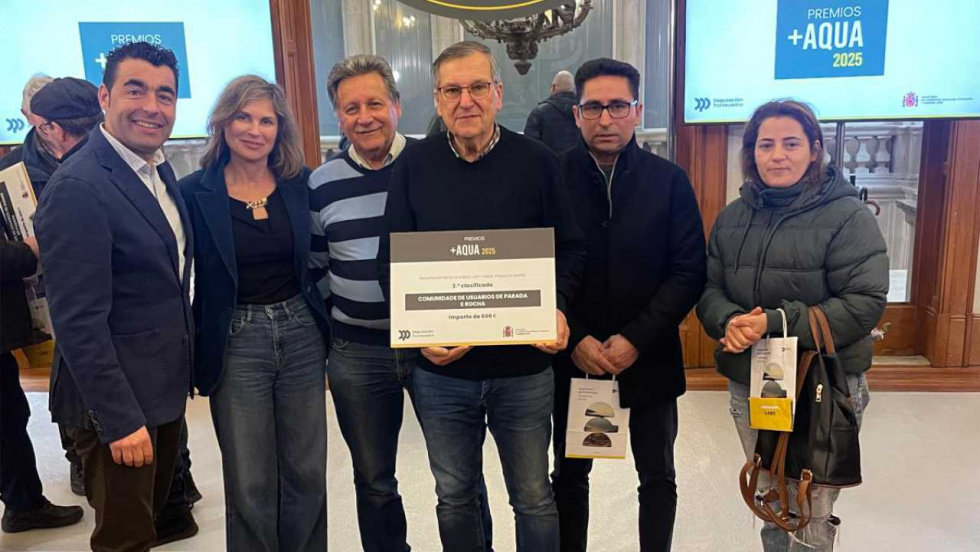 Una comunidad de augas de Ponteareas, premiada por divulgar el ciclo del agua