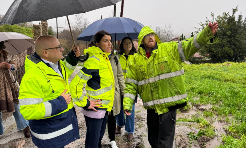 El corte en la AG-46 se prolongará al menos una semana por la complejidad del desprendimiento en Moaña