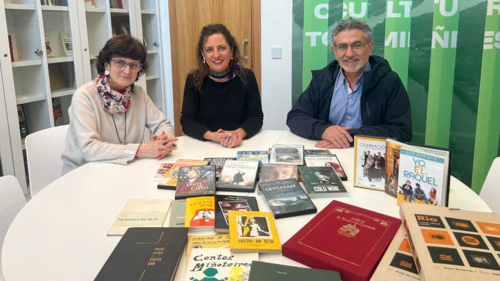 El legado del Cineclub Poleiro de Tomiño se conservará en la biblioteca municipal