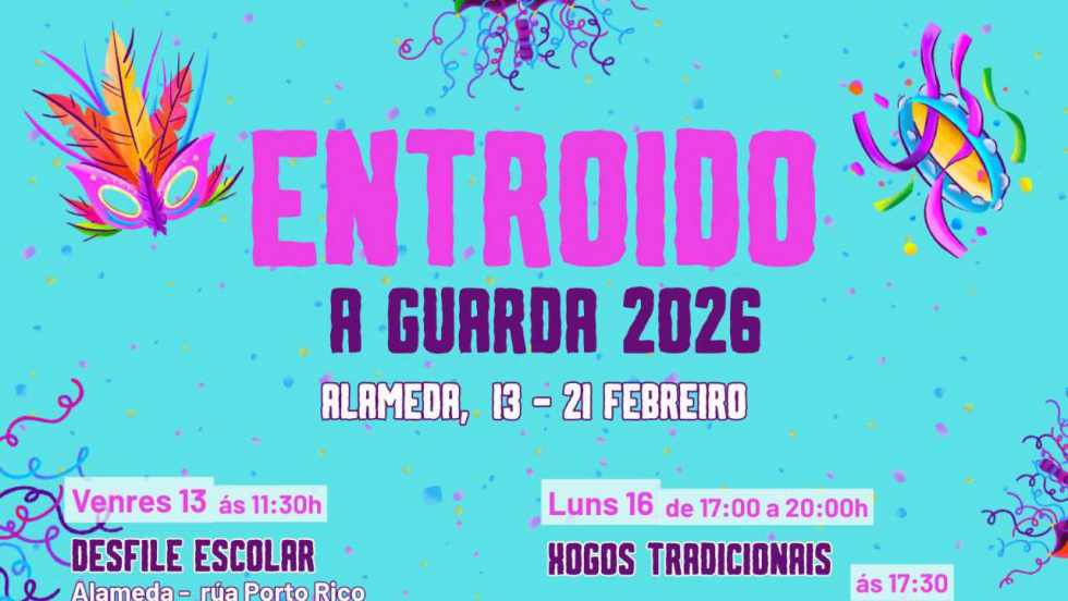 A Guarda enfoca su Entroido en los niños con un desfile escolar de 450 participantes