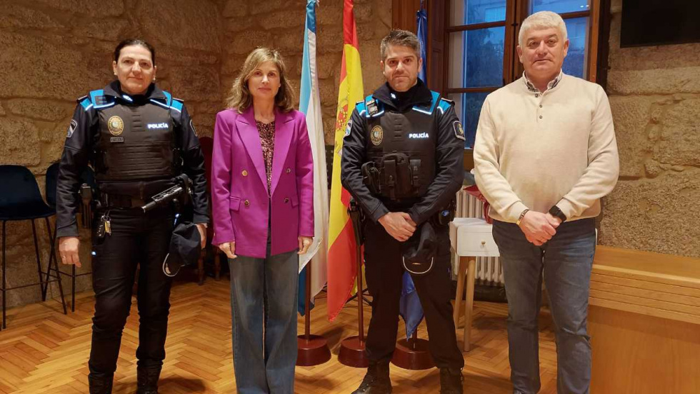 Ponteareas refuerza su Policía Local con un nuevo agente