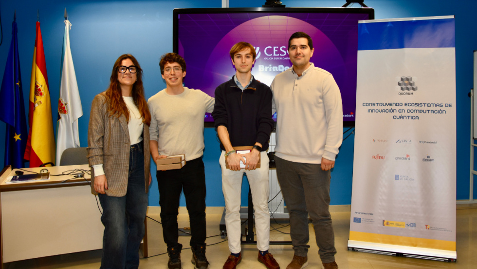 Un videojuego sobre el colapso cuántico gana la game jam interuniversitaria organizada por el Cesga