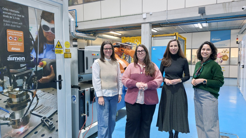 AIMEN destaca el crecimiento del talento científico femenino en su plantilla con motivo del 11F