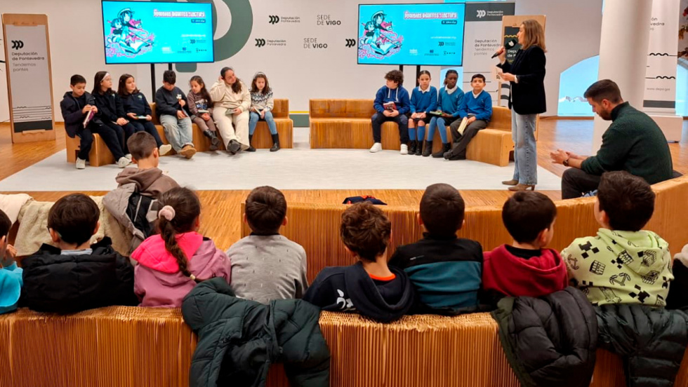 Leo Oitavén, de Ponte Caldelas, representará a Galicia en la final nacional de Pequeños Gigantes de la Lectura