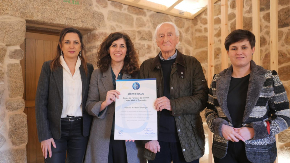 Galicia Suroeste obtiene la certificación como Destino Turístico Starlight