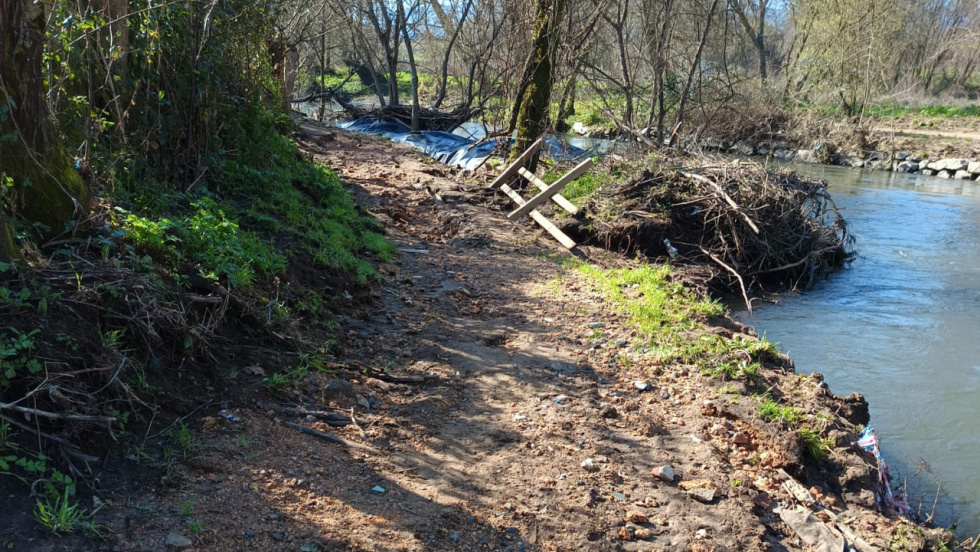 O Porriño pedirá ayudas estatales por los daños de los temporales tras una moción del PSOE