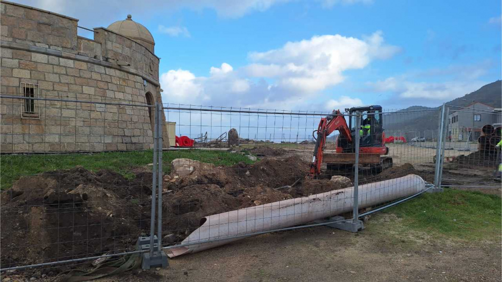 A Guarda transforma la Atalaia en un mirador con zonas verdes y aparcamiento