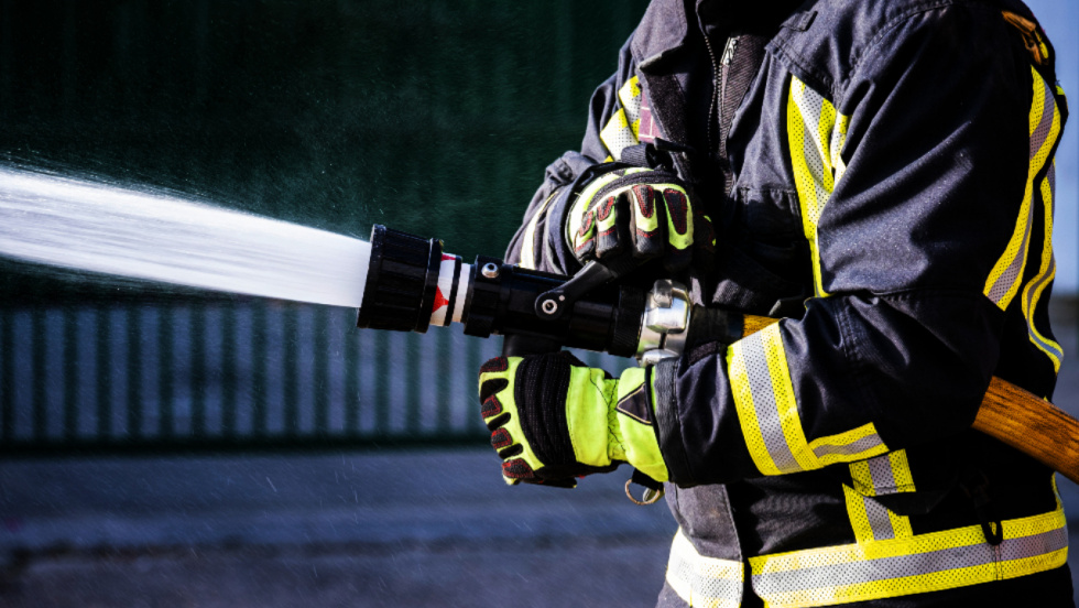 El incendio de un deshumidificador en O Porriño moviliza a los bomberos