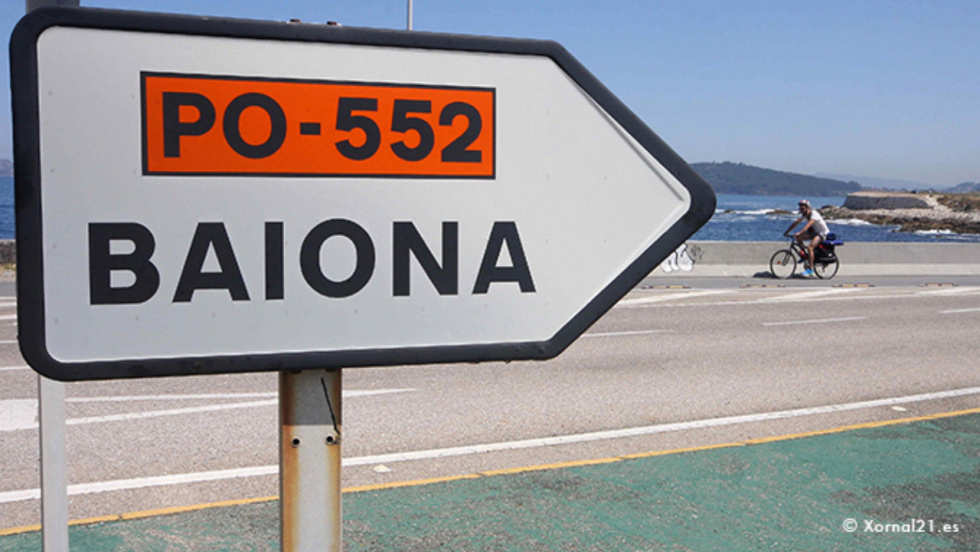 El antiguo trazado de la PO-552 en Baiona pasará a ser de titularidad municipal