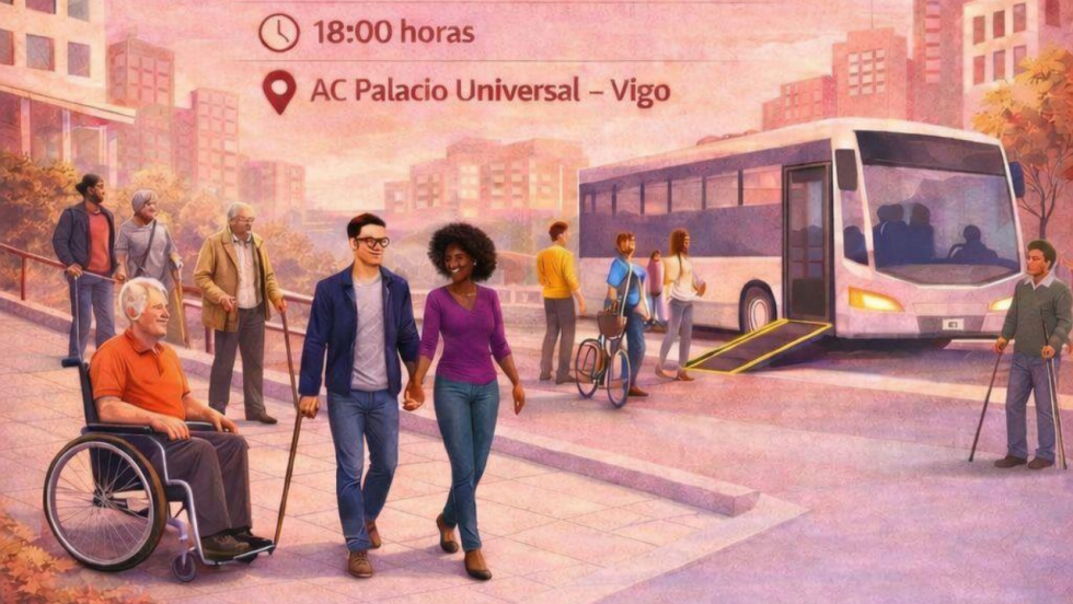 El PSOE de Pontevedra organiza unas jornadas en Vigo para visibilizar la movilidad de las personas con discapacidad