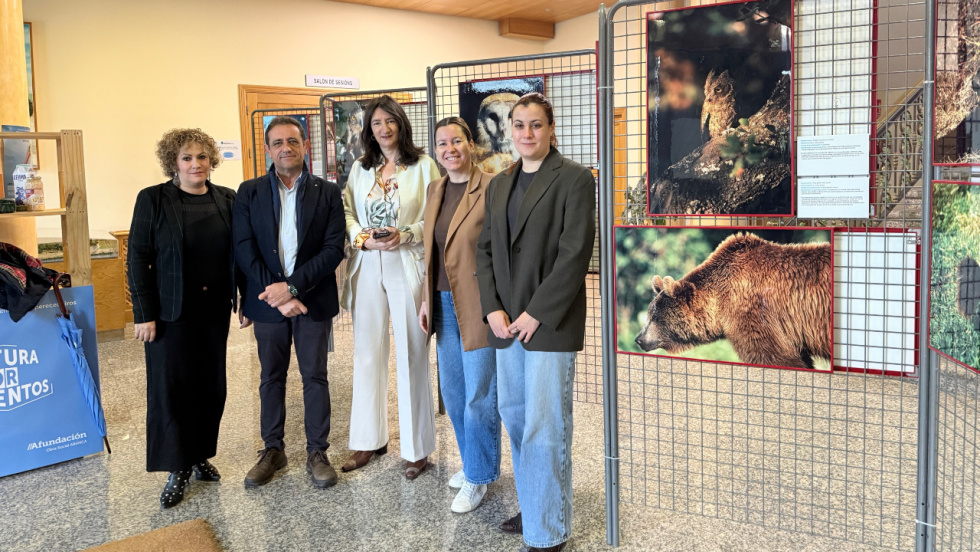 Salvaterra de Miño acoge una exposición fotográfica sobre la fauna ibérica impulsada por ABANCA y Afundación