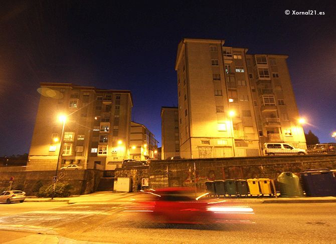 A Avenida de Puxeiros beneficiarase do cambio de luminarias