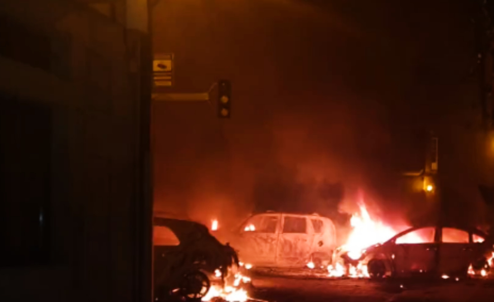 Imaxe do incendio / RRSS