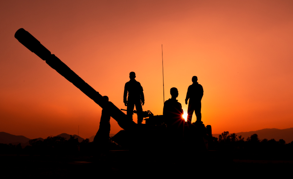 Las principales potencias militares del mundo son Estados Unidos, China, Rusia, India y Jap&oacute;n  |Image licensed by &copy; Ingram Image