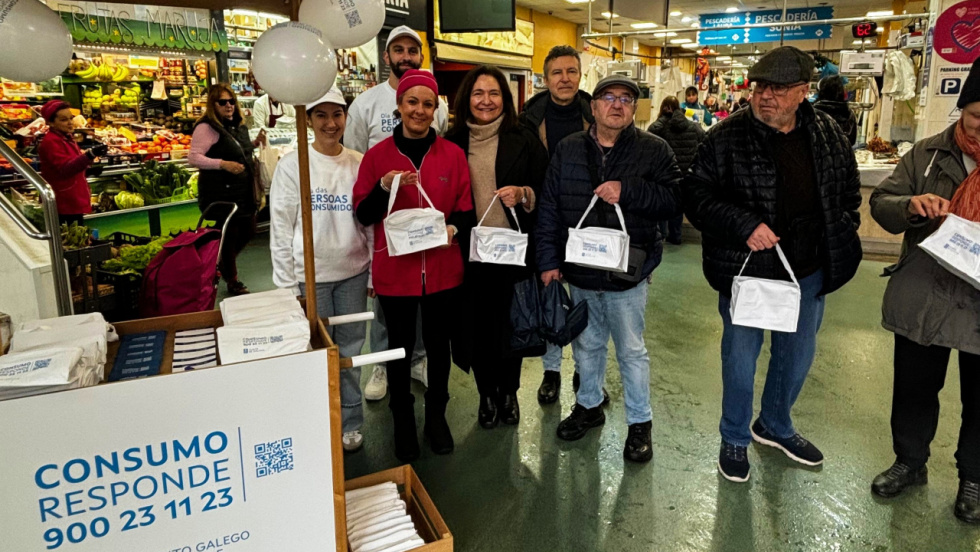 La Xunta acerca a los mercados de Vigo los recursos para defender los derechos de los consumidores
