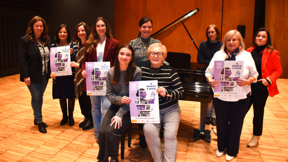Mos homenajea a las pioneras de su historia musical en el acto central del 8M