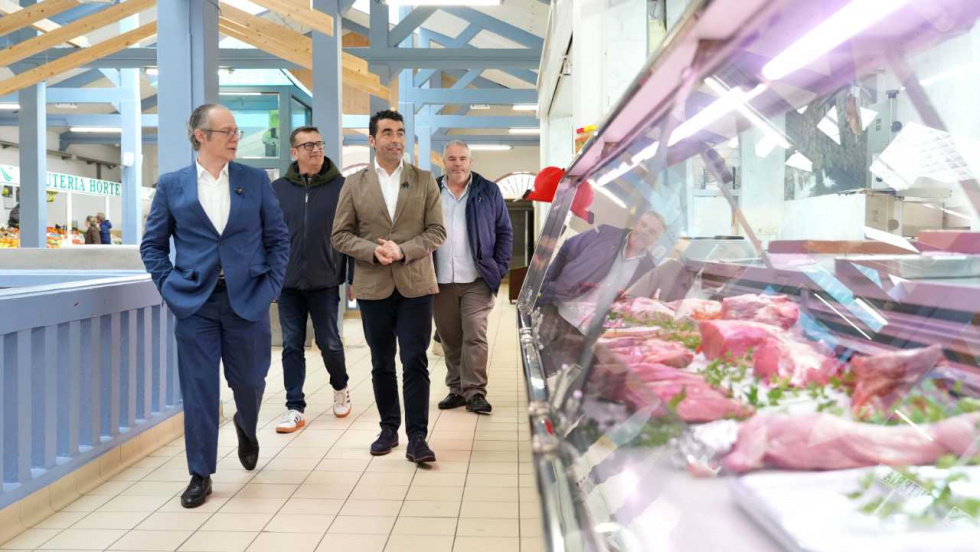 Nueva plaza de abastos de A Guarda tras una inversión de 155.000 euros
