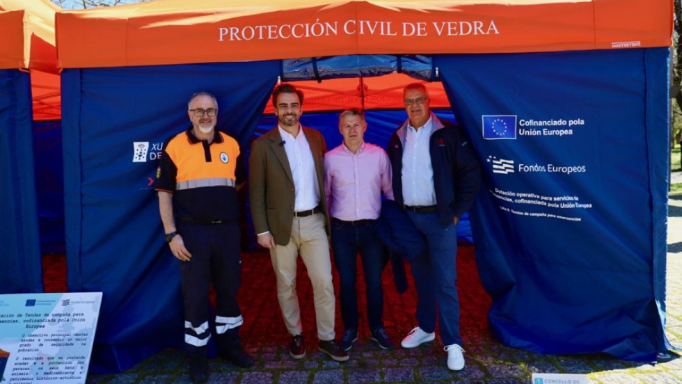 La Xunta entrega material de emergencias a 77 agrupaciones de Protección Civil
