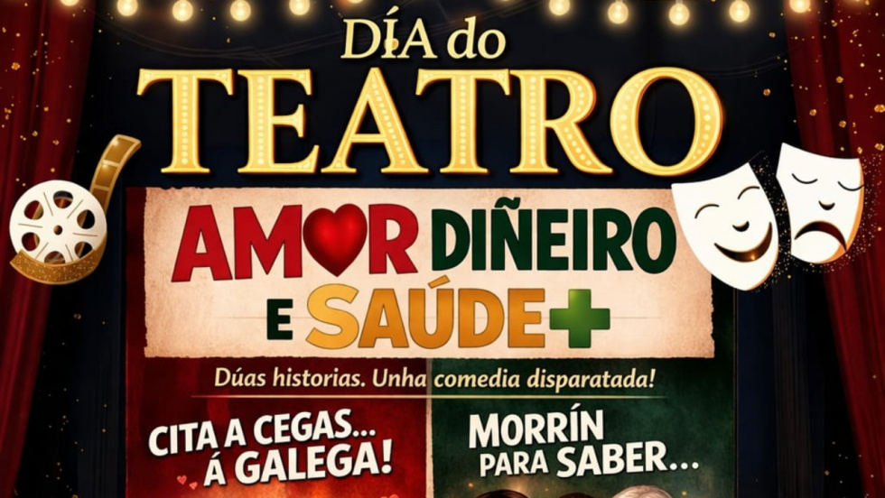Humor, citas a cegas y retranca gallega: Mos celebra el Día del Teatro con entrada libre