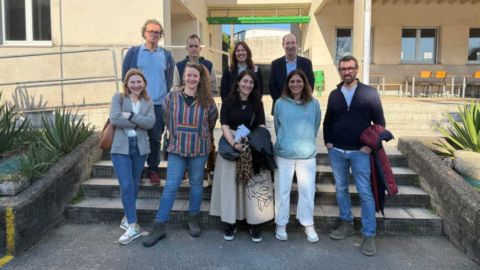 Profesores de Zaragoza y Baiona intercambian experiencias en innovación educativa
