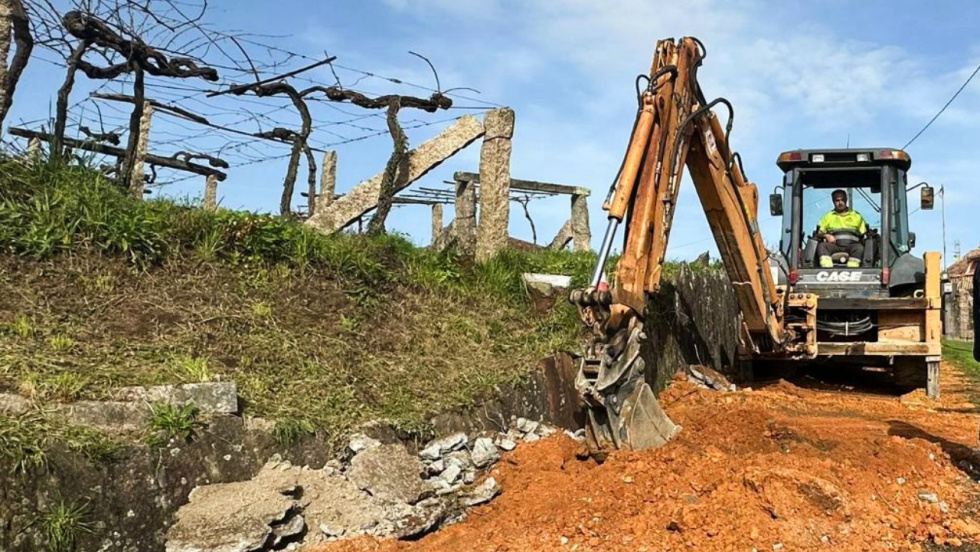 Treinta viviendas de Pontellas estrenarán saneamiento