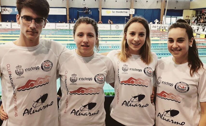 Javier, Andrea, Carla y Ana.